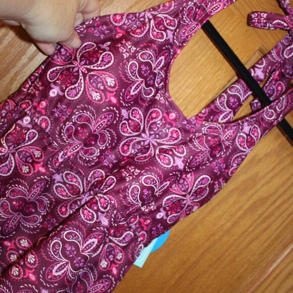 Sol Borne Women's Tankini Tank Top Swim Swimsuit Top - Size Small - NWT - Picture 3 of 6